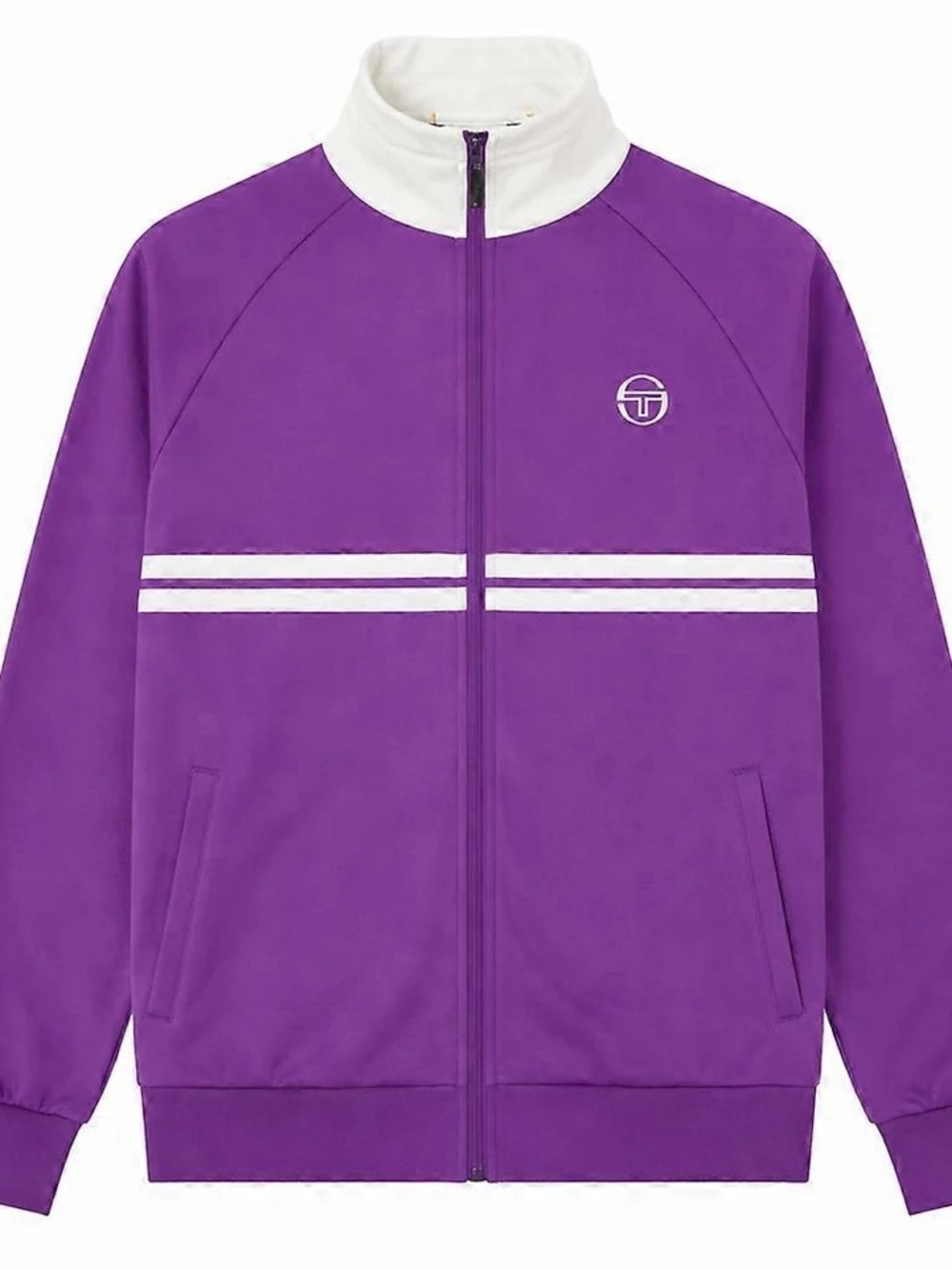 🛑 Sergio Tacchini Dallas Retro 80s Tracksuit in Pansy/Gardenia/Purple - NWT